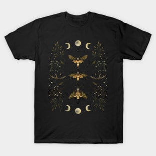 Death Head Moths Night T-Shirt